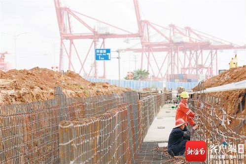 海南园区热潮涌 琼州气象新 建设工程施工